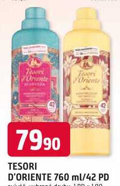 TESORI D'ORIENTE 760 ml/42 PD