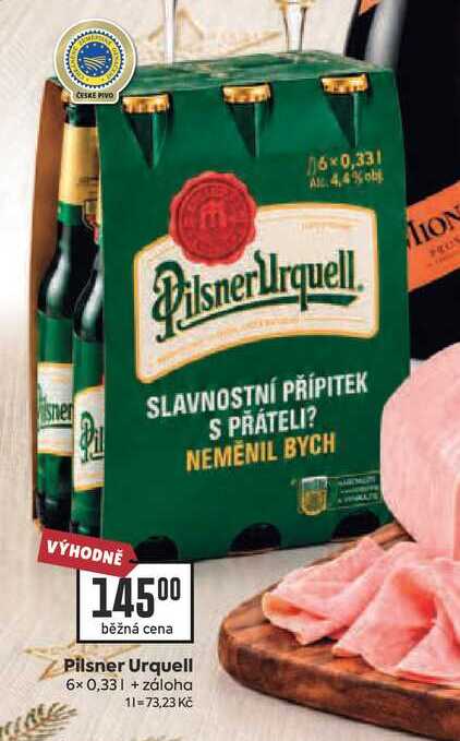 Pilsner Urquell 6x 0,33l