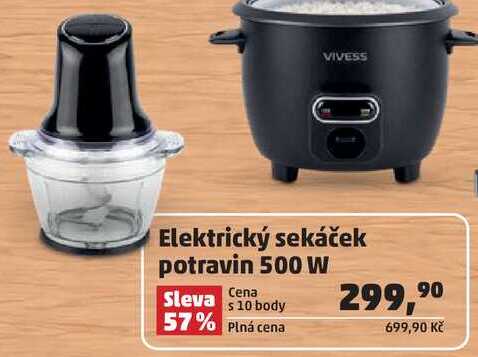 Elektrický sekáček potravin 500 W 