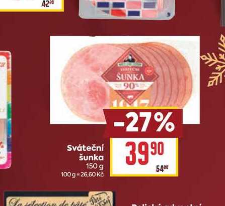 Sváteční šunka 150 g 