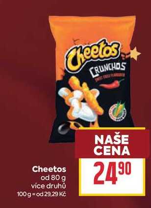 Cheetos od 80 g 