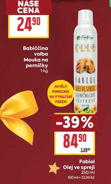 Fabiol Olej ve spreji 250 ml 