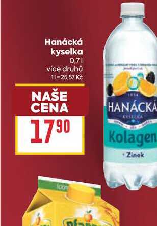 Hanácká kyselka 0,7l
