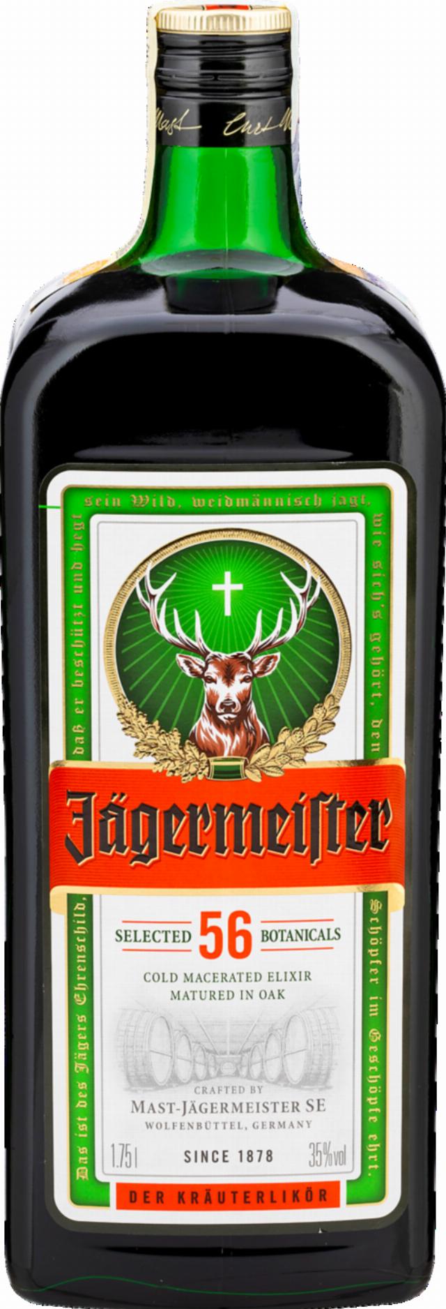 Jägermeiste Bylinný likér 35% v akci