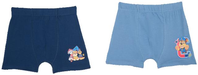 PAW PATROL Boxerky 86/92 - 122/128, 2 kusy
