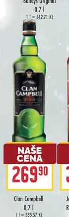 Clan Campbell 0,7l