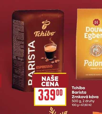 Tchibo Barista Zrnková káva 500 g
