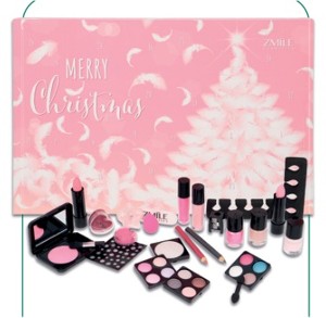 Adventní kalendář Traditional Pink and Fluffy