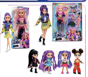 K-POP DIVA SQUAD panenka - 12 cm
