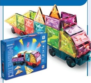 Geomag Magnetic Tiles Auta
