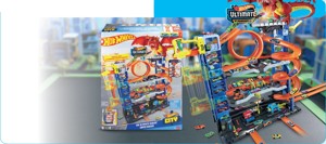 Hot Wheels City garáž s drakem