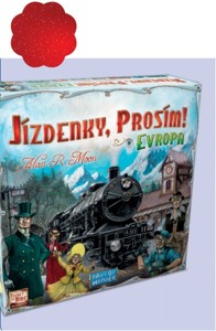 Rodinná hra Jízdenky, prosím! Evropa