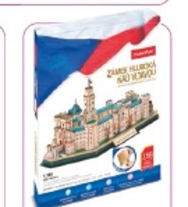 Puzzle 3D Zámek Hluboká
