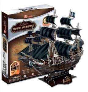 Puzzle 3D The Queen Anne's Revenge