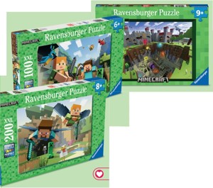 Puzzle Minecraft - 300 dílků