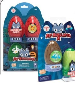 Vajíčka s figurkami Pet simulator - 2 ks