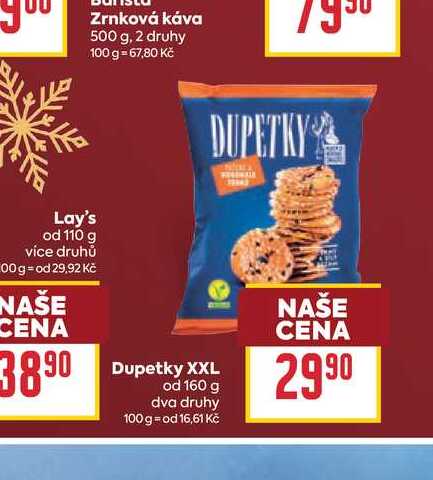 Dupetky XXL od 160 g 