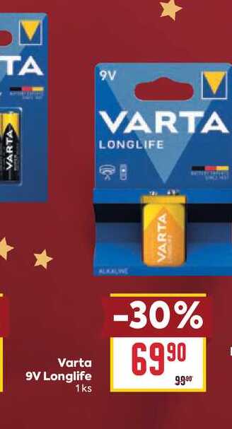 Varta 9V Longlife 1ks
