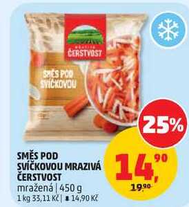 SMĚS POD SVÍČKOVOU MRAZIVÁ ČERSTVOST mražená, 450 g 
