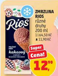 ZMRZLINA RIOS různé druhy, 200 ml