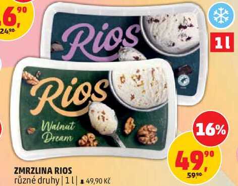 ZMRZLINA RIOS různé druhy, 1 l