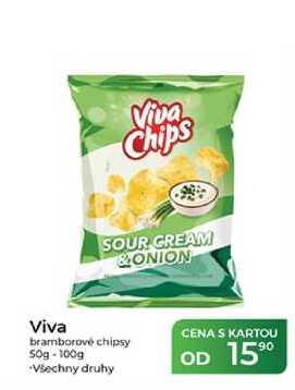 Viva bramborové chipsy 50g-100g