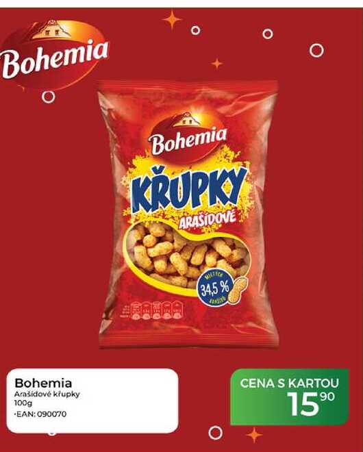 Bohemia Arašídové křupky 100g