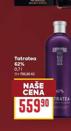 Tatratea 62% 0,7l
