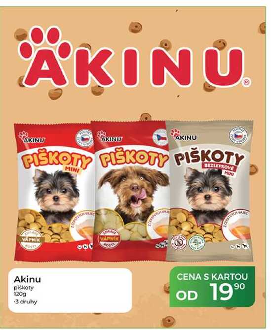 Akinu piškoty 120g