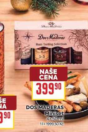 DOS MADERAS Miniset 4x50 ml