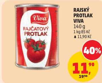 RAJSKÝ PROTLAK VIVA, 140g