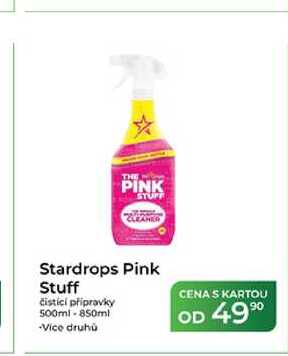Stardrops Pink Stuff čisticí přípravky 500ml-850ml