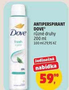 ANTIPERSPIRANT DOVE, 200 ml