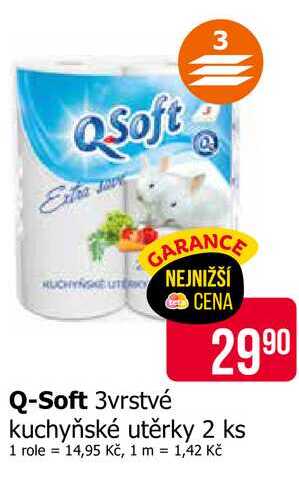 QSoft kuchyňské utěrky 2 ks