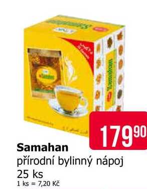 Samahan přírodní bylinný nápoj 25 ks