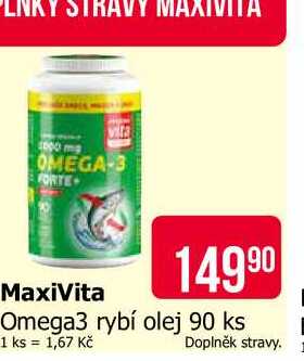 Omega3 rybí olej 90 ks 