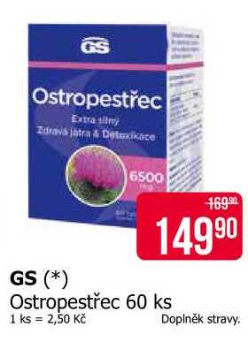 GS Ostropestřec 60 ks