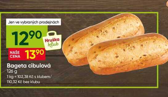 Bageta cibulová 126 g