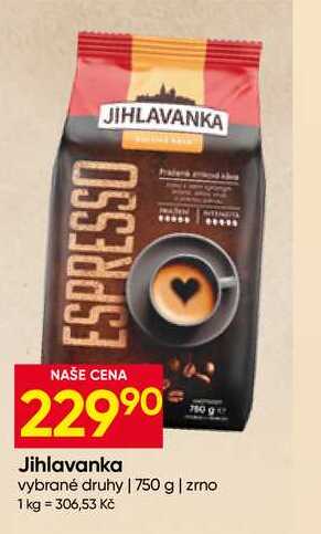 Jihlavanka vybrané druhy 750 g zrno