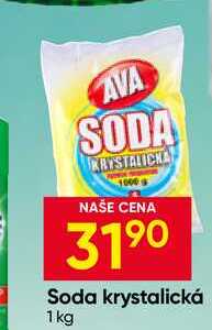 Soda krystalická 1kg