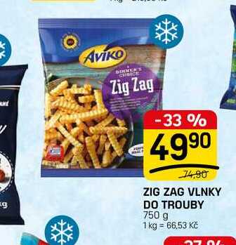 ZIG ZAG VLNKY DO TROUBY 750 g 