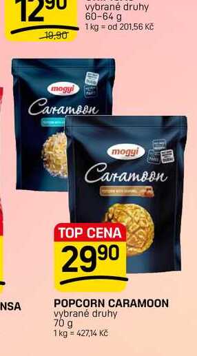 POPCORN CARAMOON vybrané druhy 70 g
