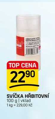 SVÍČKA HŘBITOVNÍ 100 g
