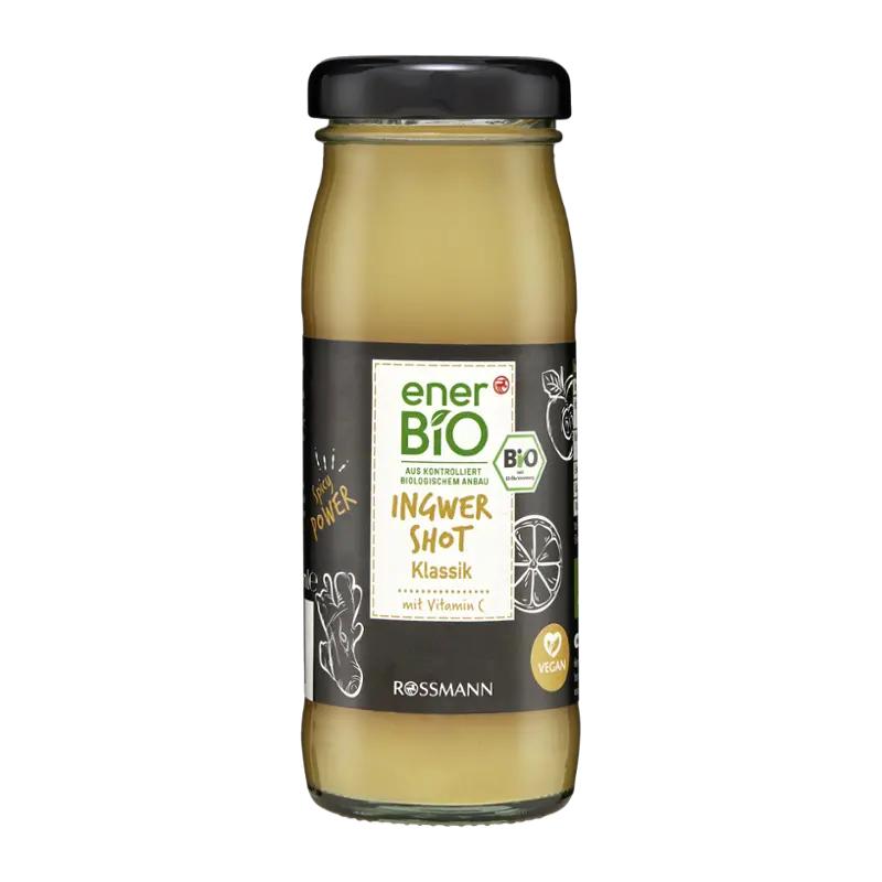 enerBiO BIO Shot zázvor, 95 ml