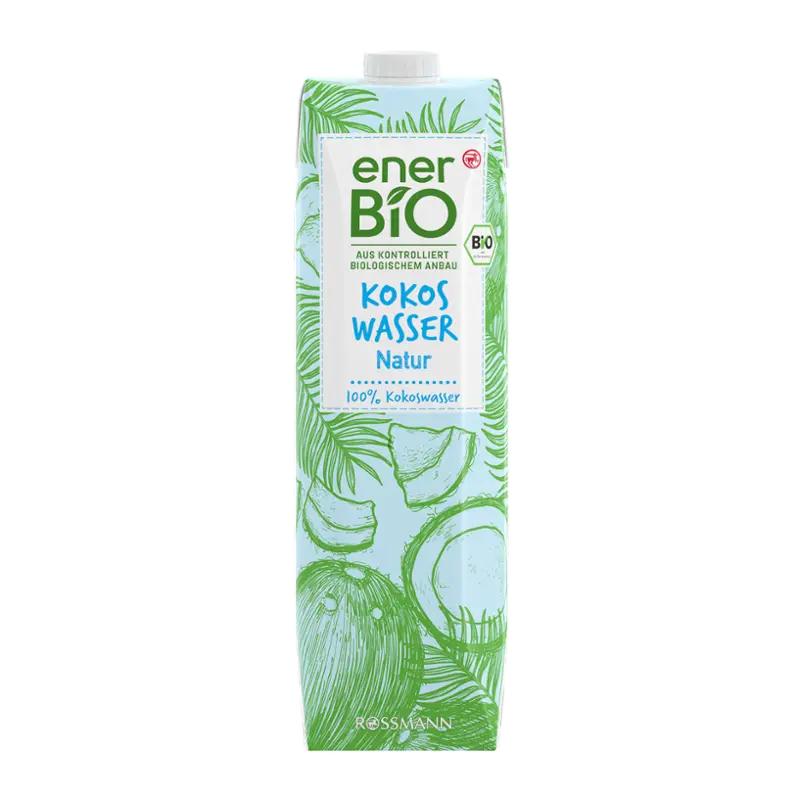 enerBiO BIO kokosová voda Natur, 1 l