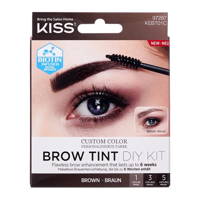 KISS Sada na barvení obočí Brow Tint Kit, 1 ks