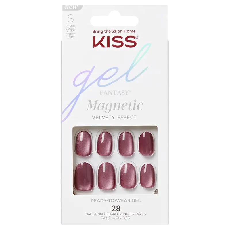 KISS Umělé nehty Gel Fantasy Magnetic, 1 ks