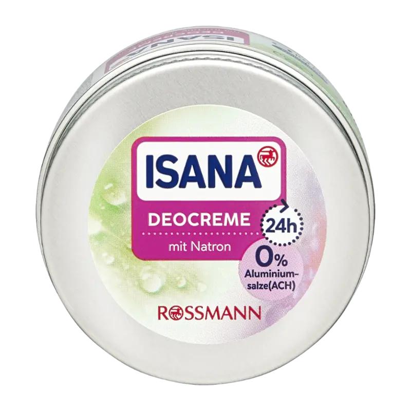 ISANA Deodorant krém pro ženy s jedlou sodou, 50 ml