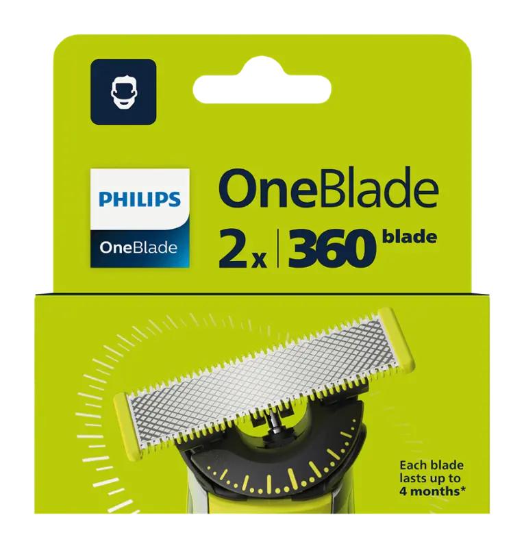 Philips Náhradní břity OneBlade 360, QP420/50, 2 ks