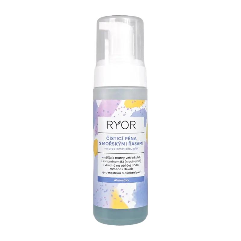 RYOR Pleťová pěna Aknestop s mořskými řasy, 150 ml